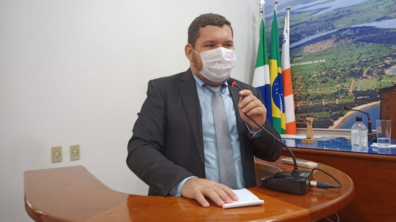 Vereador Jucleber falou sobre a emenda de 600 mil reais encaminhada pelo Deputado Dagoberto Nogueira