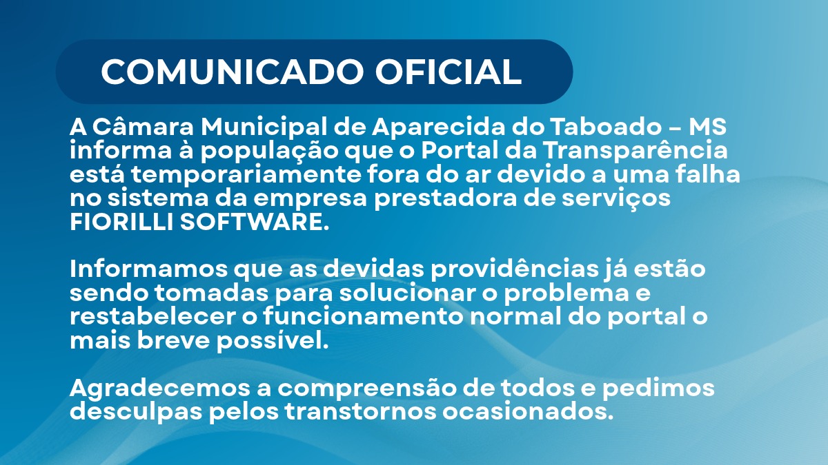 Imagem do aviso