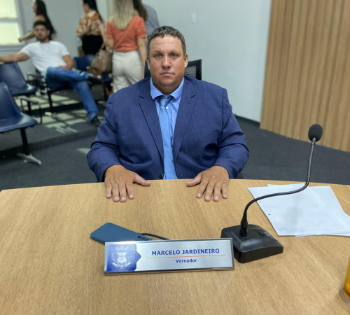 Marcelo Jardineiro apresenta indicações voltadas à mobilidade urbana, infraestrutura e iluminação pública