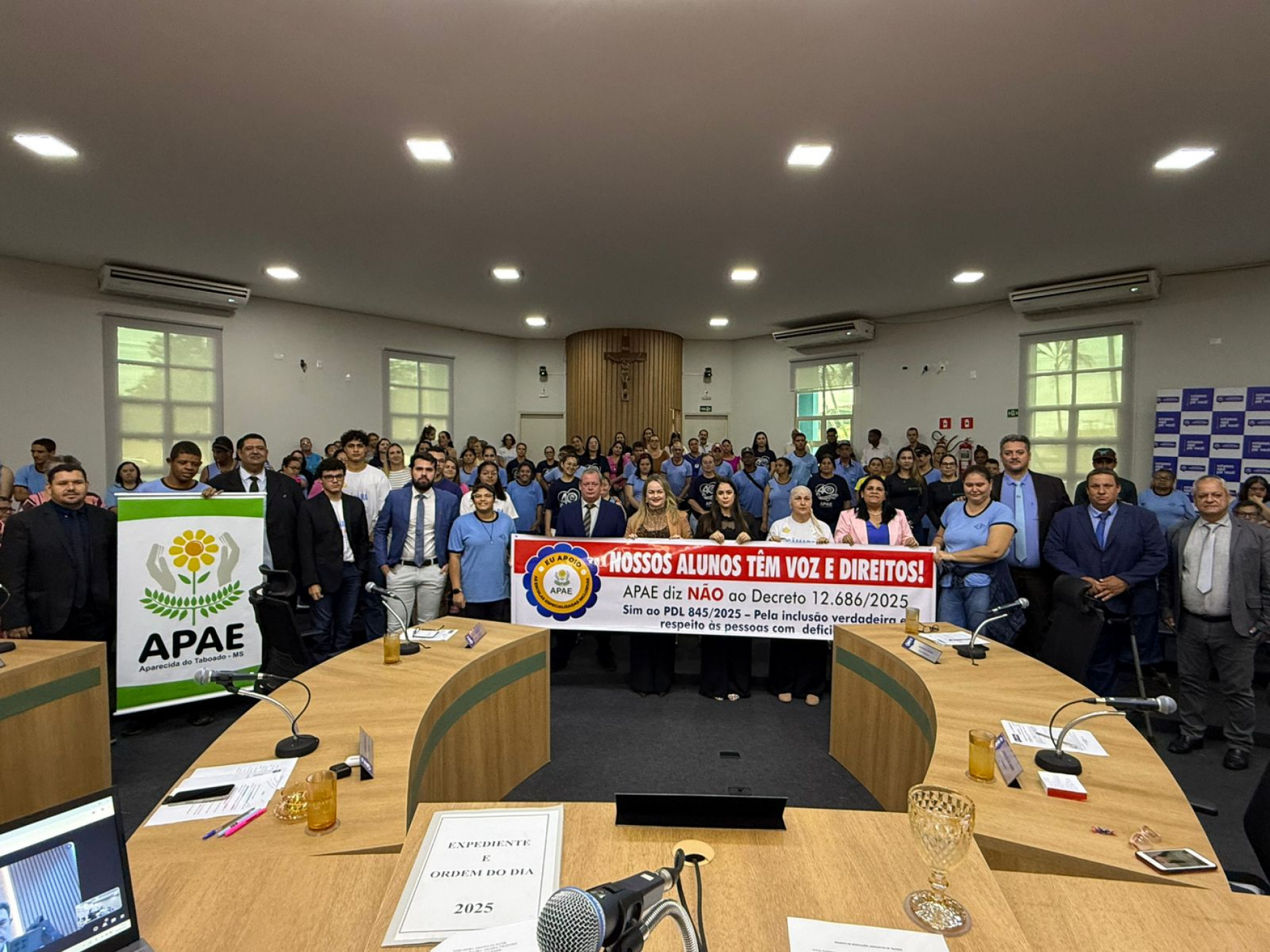 Câmara de Aparecida do Taboado manifesta repúdio a decreto federal que altera a Política Nacional de Educação Especial