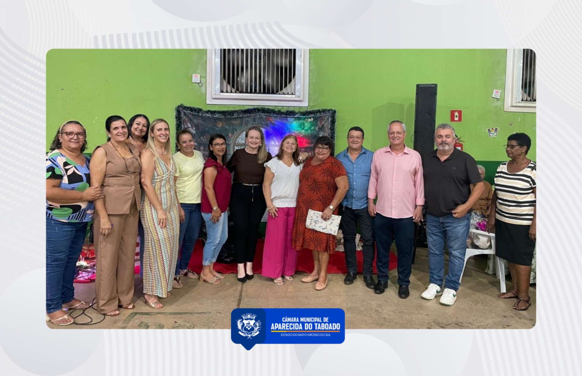 Legislativo Municipal prestigia confraterniza&ccedil;&atilde;o da Melhor Idade em Aparecida do Taboado