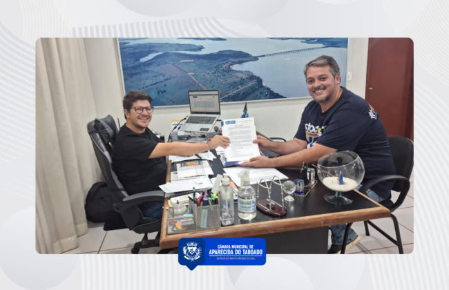 C&acirc;mara Municipal de Aparecida do Taboado entrega ve&iacute;culo &agrave; Prefeitura para refor&ccedil;ar frota administrativa