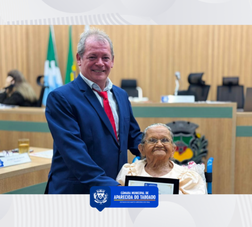 C&acirc;mara Municipal homenageia Dona Nair Terezinha da Costa por sua trajet&oacute;ria de amor, trabalho e dedica&ccedil;&atilde;o &agrave; comunidade