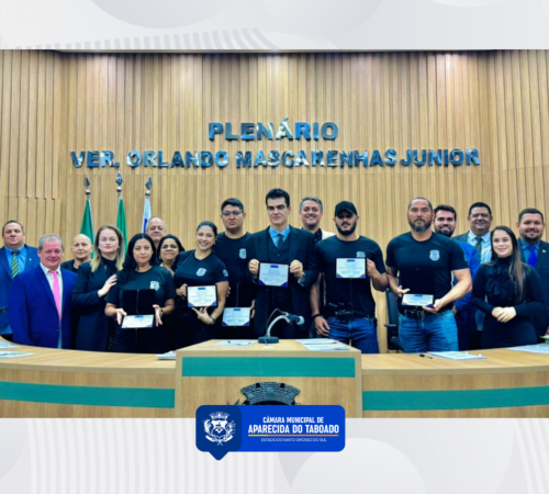 C&acirc;mara de Aparecida do Taboado homenageia Pol&iacute;cia Civil por atua&ccedil;&atilde;o exemplar na investiga&ccedil;&atilde;o de inc&ecirc;ndio em ind&uacute;stria