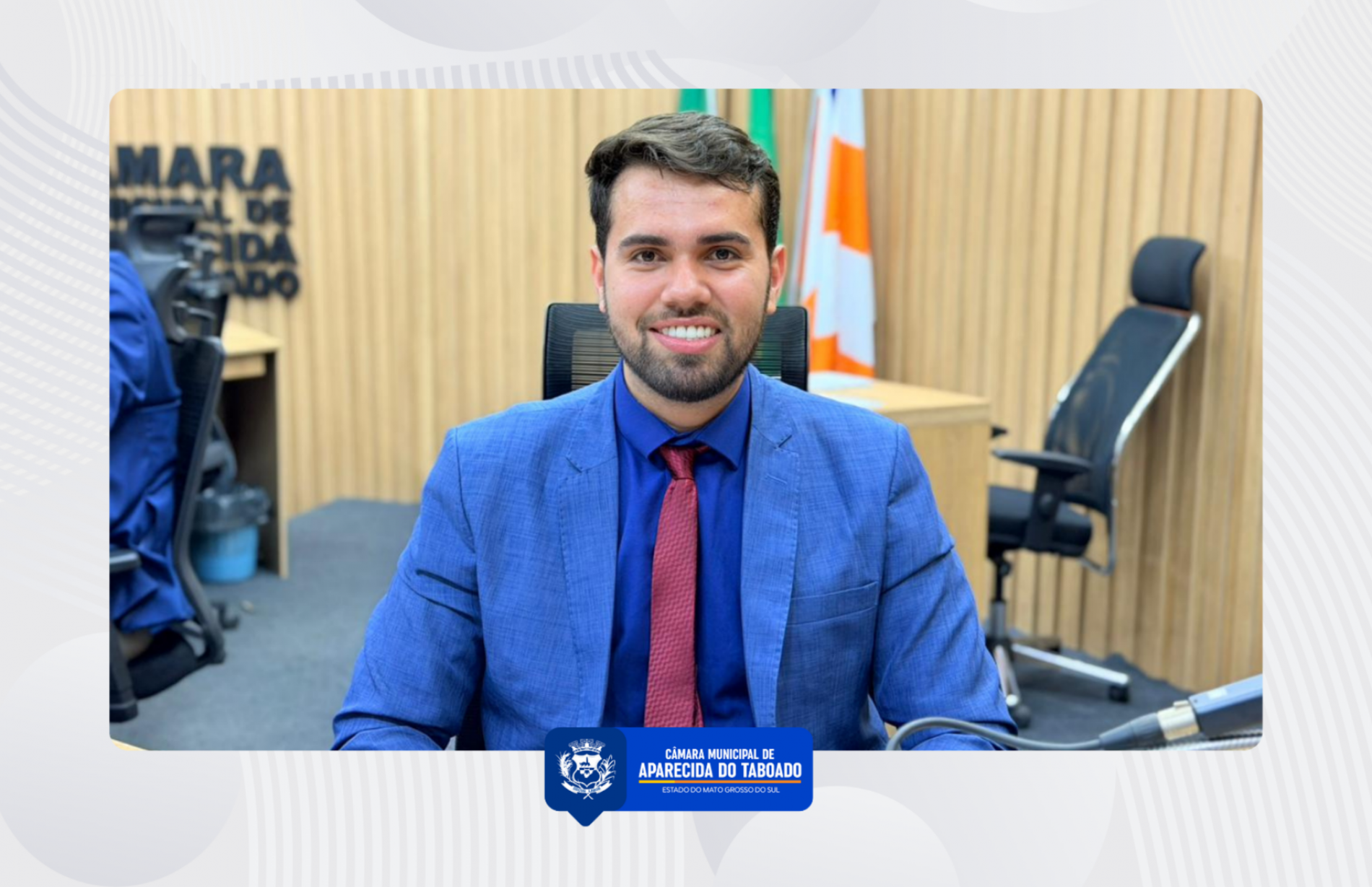 Matheus Costa cobra melhorias na telefonia m&oacute;vel e implanta&ccedil;&atilde;o do 5g em Aparecida do Taboado