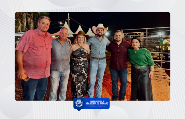 C&acirc;mara Municipal marca presen&ccedil;a no primeiro dia do Taboad&atilde;o 2026