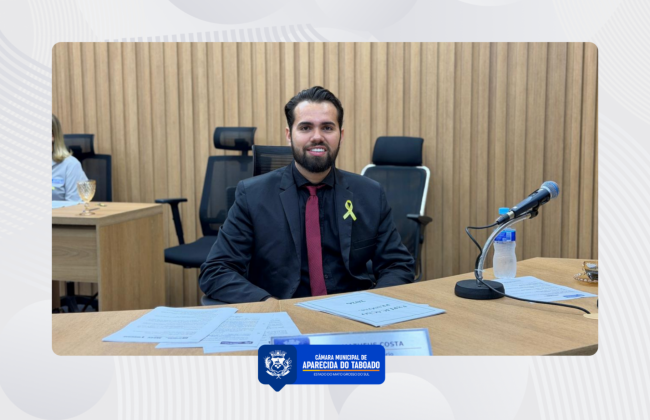 Matheus Costa apresenta indica&ccedil;&otilde;es para sa&uacute;de e infraestrutura rural