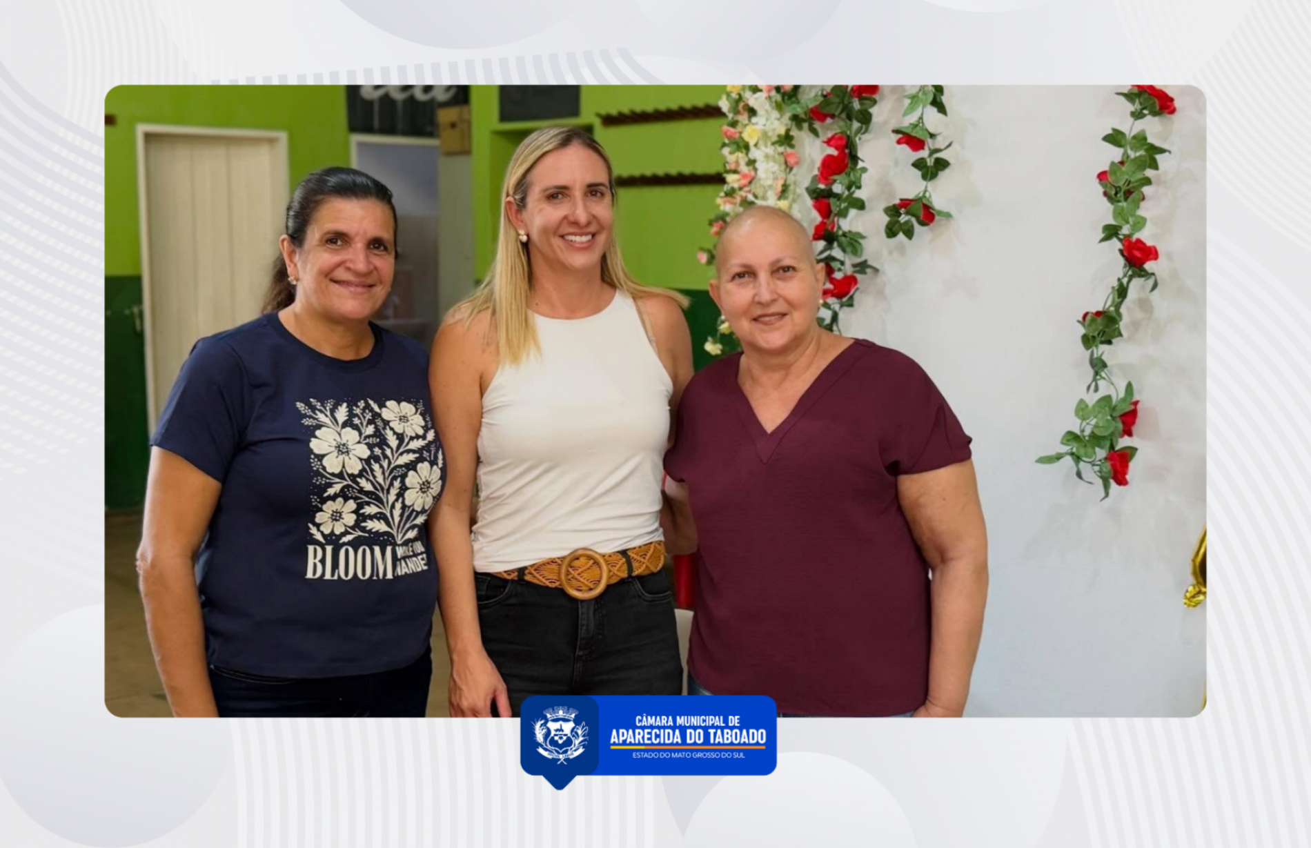 Legislativo presente na comemora&ccedil;&atilde;o do Dia das M&atilde;es celebrado no Sal&atilde;o de Festas da Melhor Idade 