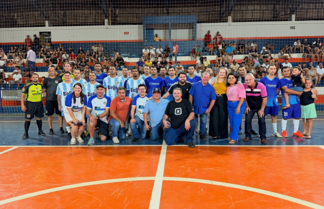 Legislativo Municipal prestigia final hist&oacute;rica do 5&ordm; Campeonato de Futsal entre Empresas em Aparecida do Taboado