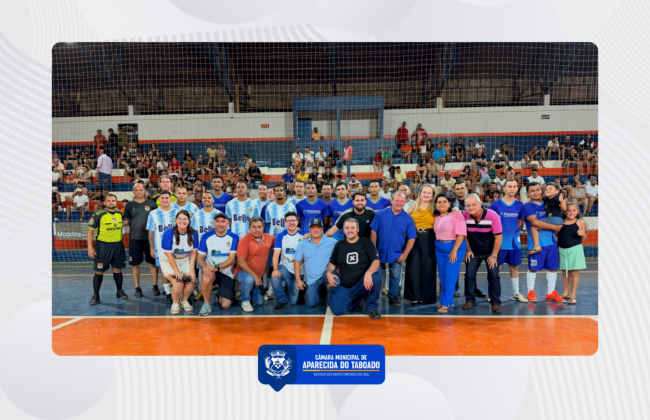 Legislativo Municipal prestigia final hist&oacute;rica do 5&ordm; Campeonato de Futsal entre Empresas em Aparecida do Taboado