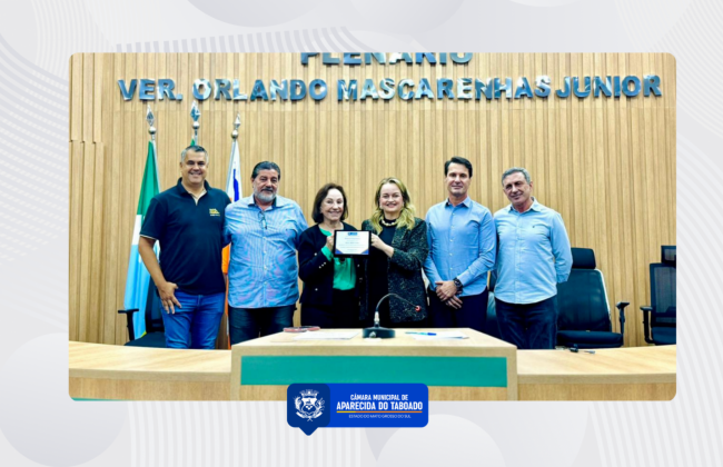 C&acirc;mara Municipal homenageia Probel pelos 25 anos de atua&ccedil;&atilde;o em Aparecida do Taboado