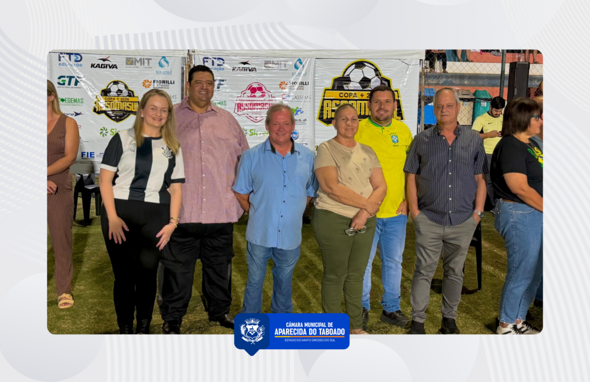 Legislativo Aparecidense prestigia etapa da 22&ordf; Copa Assomasul S&eacute;rie B