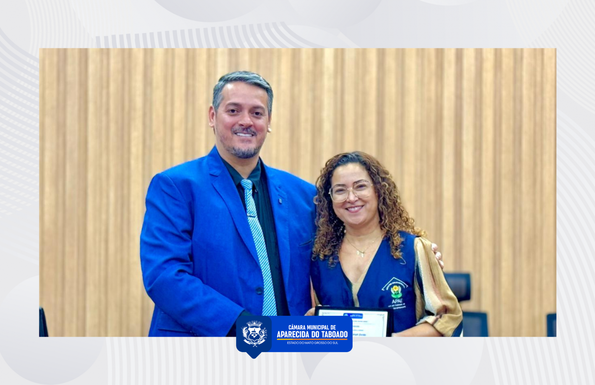 Ber Galter homenageia Mirian Francisca Sigoli Farinha com Mo&ccedil;&atilde;o de Congratula&ccedil;&otilde;es por dedica&ccedil;&atilde;o &agrave; inclus&atilde;o, educa&ccedil;&atilde;o e cultura