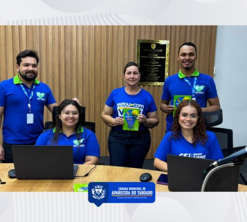 Vereadora Claudia Padim representa a C&acirc;mara Municipal na abertura do Plant&atilde;o do Em Conta em Aparecida do Taboado