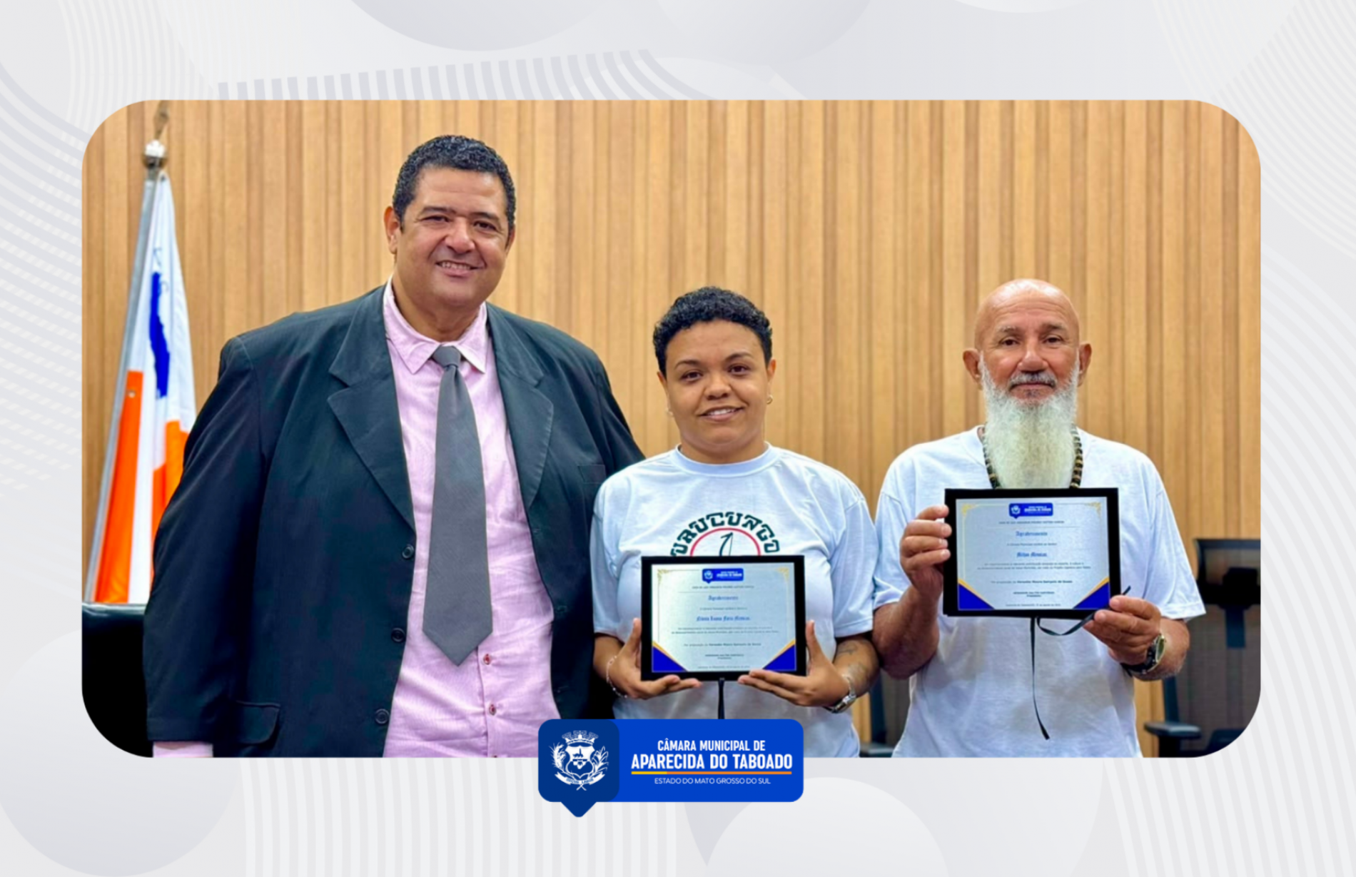 Vereador Maur&atilde;o apresentou Mo&ccedil;&atilde;o de Congratula&ccedil;&otilde;es ao Mestre Milton Messias e Professora N&iacute;vula Luana pelo trabalho desenvolvido com a capoeira