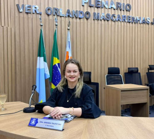 Vereadora Dra. Amanda Tolentino prop&otilde;e aquisi&ccedil;&atilde;o de venosc&oacute;pio para ampliar seguran&ccedil;a nos atendimentos de sa&uacute;de