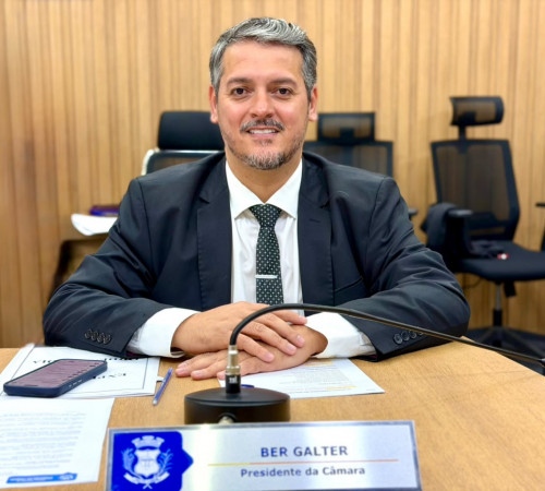 Vereador Ber Galter apresenta tr&ecirc;s indica&ccedil;&otilde;es voltadas &agrave; infraestrutura, arboriza&ccedil;&atilde;o e servi&ccedil;os p&uacute;blicos