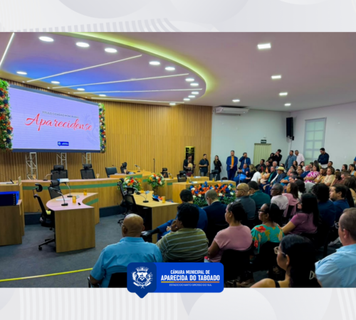 C&acirc;mara de Aparecida do Taboado homenageia 11 personalidades com T&iacute;tulo de Cidad&atilde;o Honor&aacute;rio Aparecidense.